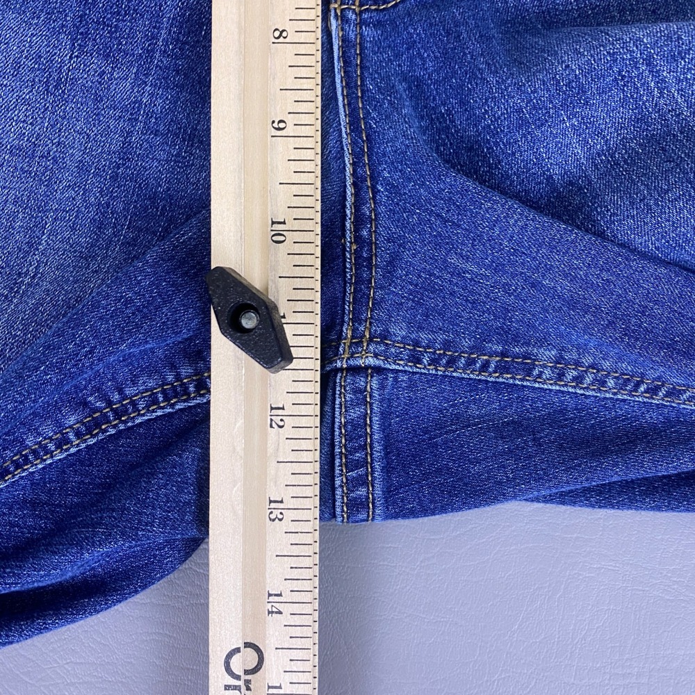 Old Navy Jeans‎ Women Size 18 Blue High-Rise Rockstar Super Skinny Distressed - Picture 7 of 11